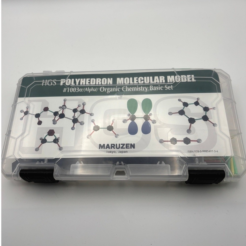 Maruzen HGS Polyhedron Molecular Model 1003a Alpha Organic Chemistry Basic Set